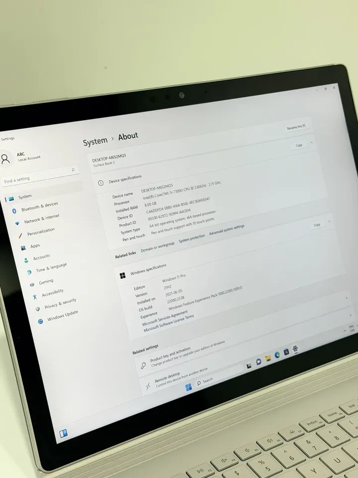 Microsoft Surface Book 1st Gen 13.5" i5 8GB 128GB SSD - photo 4