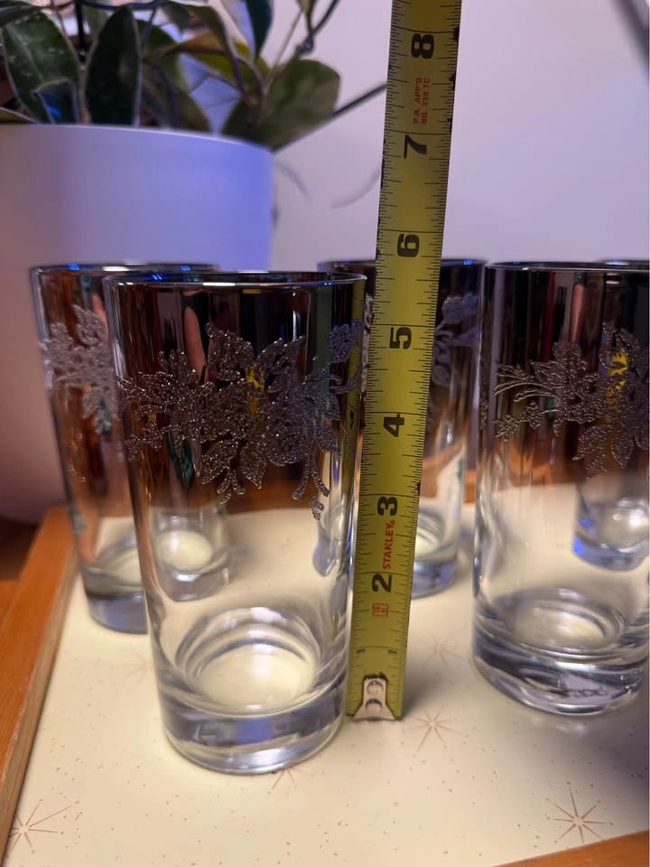 Set of 6 Mid-Century Modern Dorothy Thorpe-Style Glasses - photo 5