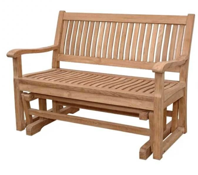 Del-Amo Teak Garden Glider Bench