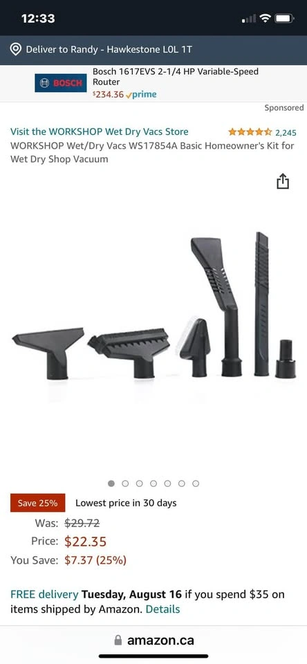 BISSELL Garage Pro Wet/Dry Vacuum Complete Wall-Mounting System - photo 4
