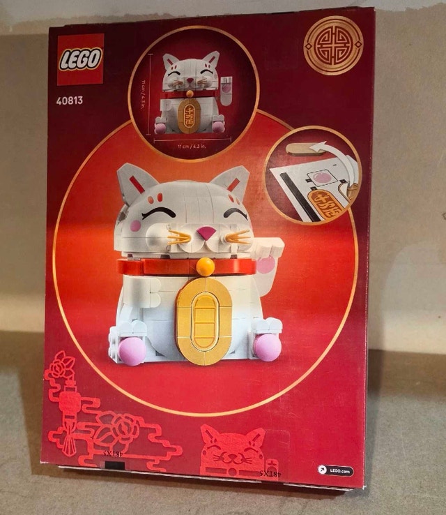 LEGO Lucky Cat Building Toy for Girls & Boys