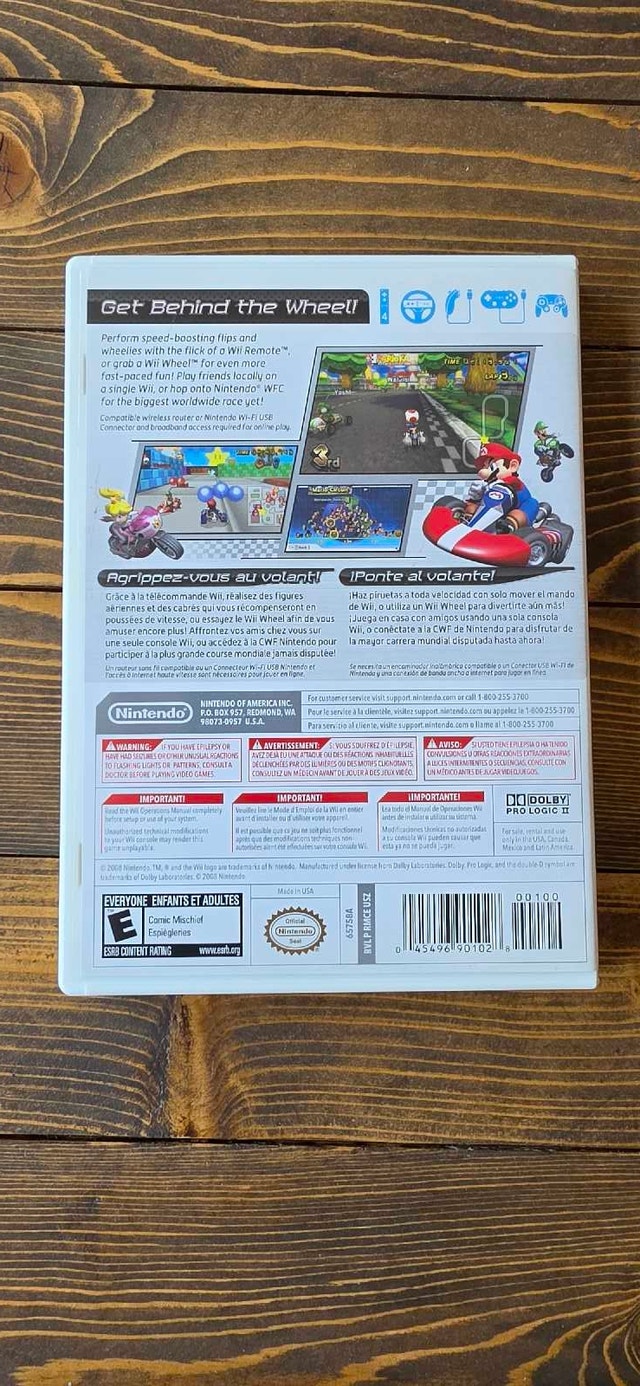 Nintendo Wii Mario Kart - photo 3