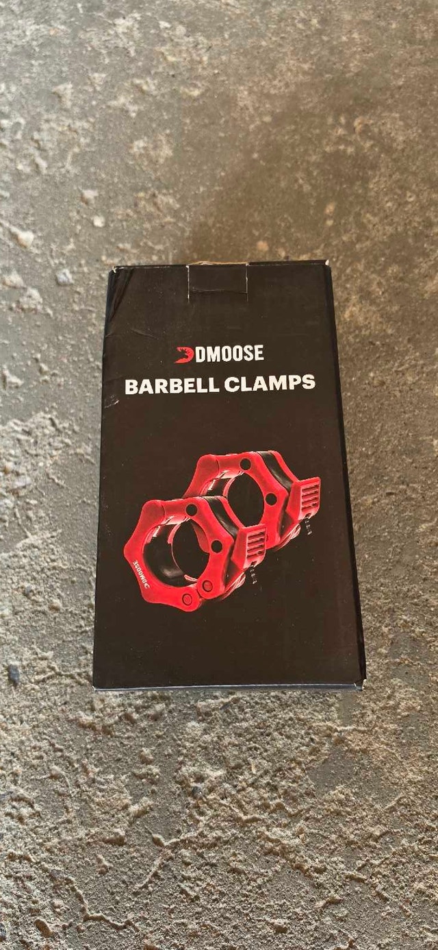 DMoose Fitness Barbell Clips 2" & 1" (Pair)