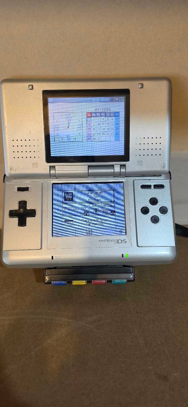 Nintendo DS + Guitar Hero Grip Controller/Game - photo 2