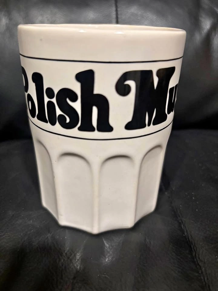 Vintage “Polish Mug” Gag Gift