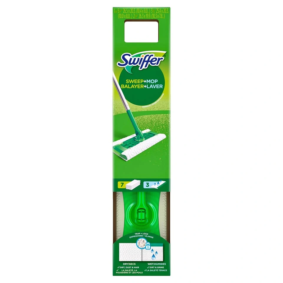 Swiffer Sweeper 2-in-1 Dry + Wet Floor Mopping Bundle