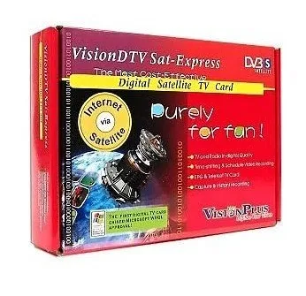 VisionDTV Sat-Express Digital Satellite TV PCI Card