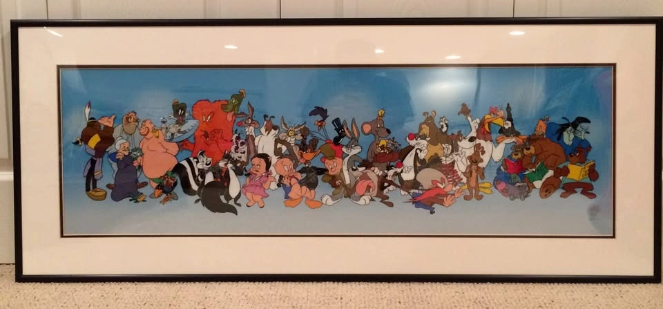 Looney Tunes Lineup Animation Cel Limited Edition Sericel