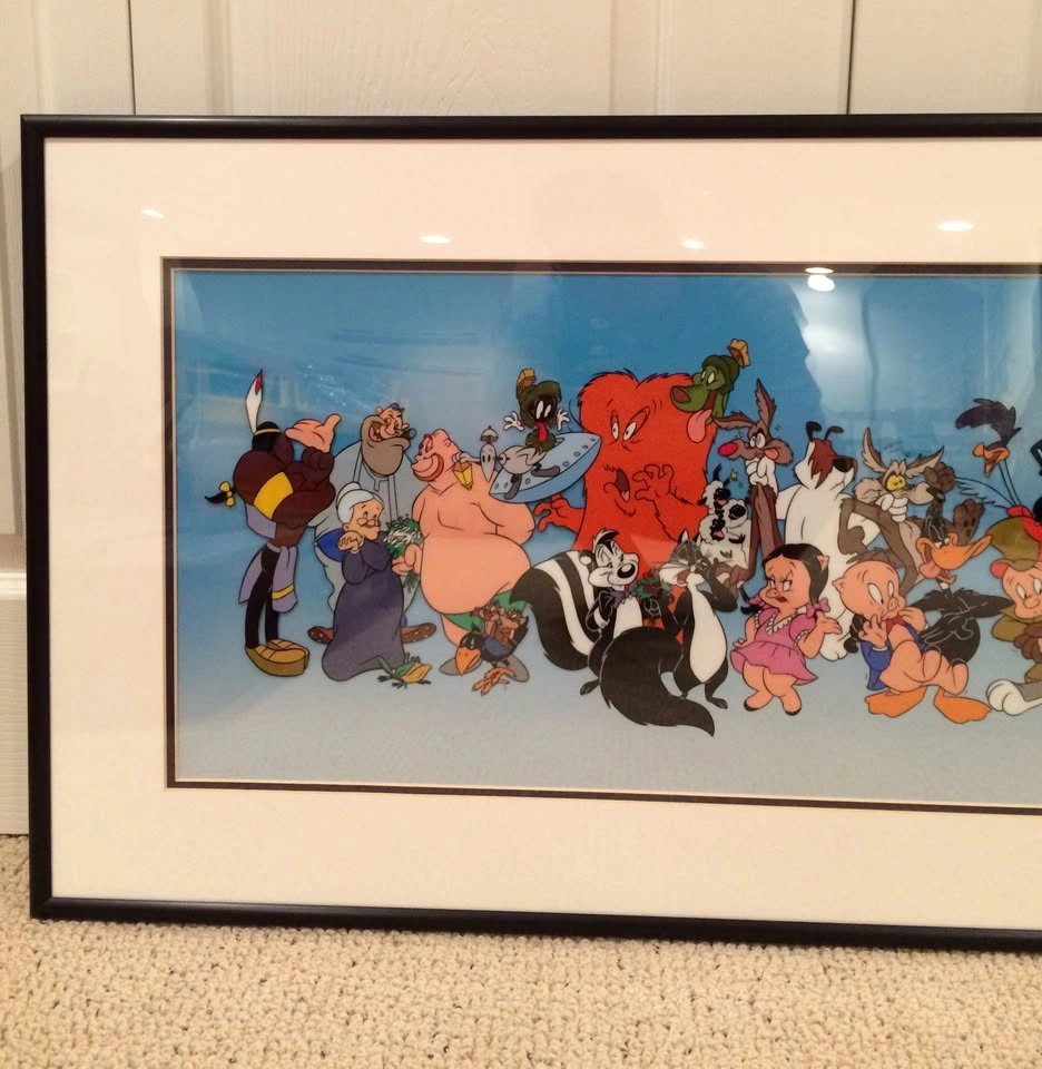 Looney Tunes Lineup Animation Cel Limited Edition Sericel - photo 2