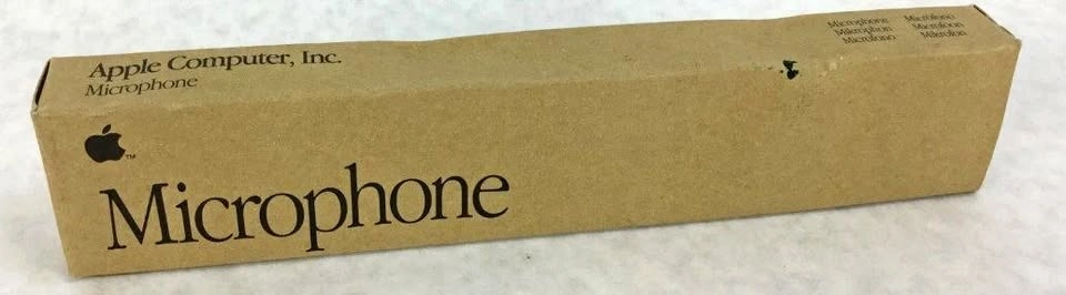 Vintage Apple Microphone - New in the Box