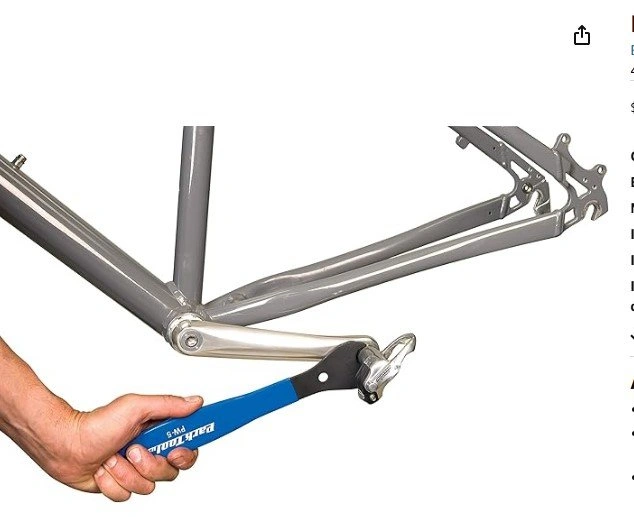 Park Tool PW-5 Home Mechanic Pedal Wrench - photo 2
