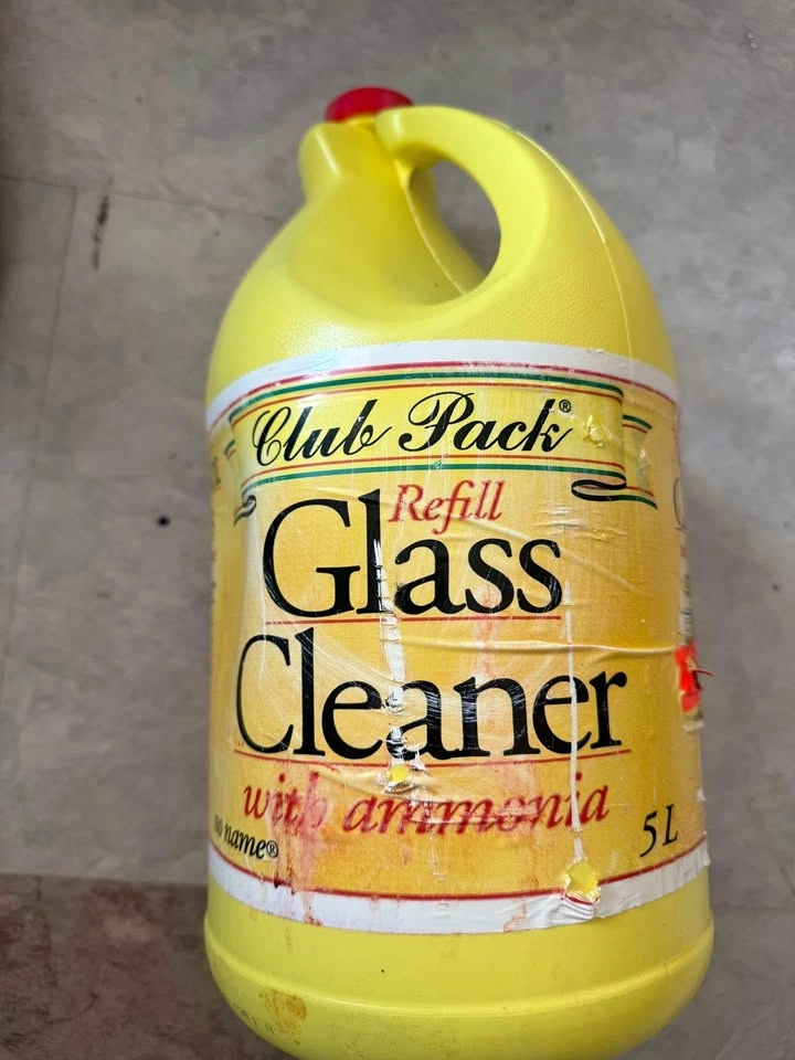 Club Pack Glass Cleaner Refill, 5 L