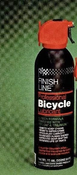 Finish Line Dry Teflon Bicycle Chain Lube, 4-Ounce
