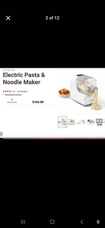 Pasta/noodle maker image indicator(2)