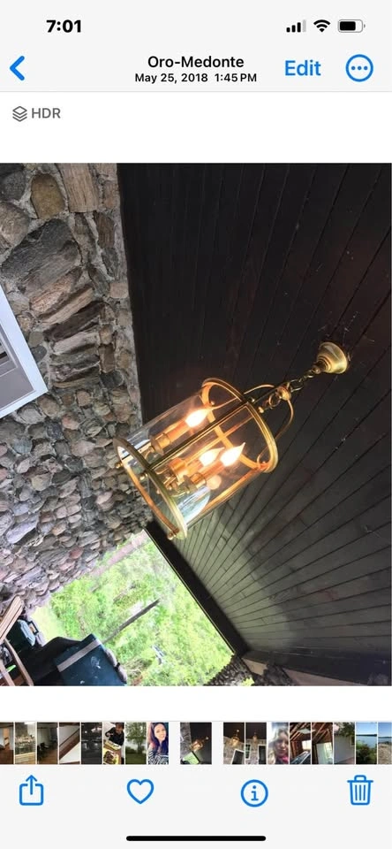 Antique French Lantern Chandelier - photo 3