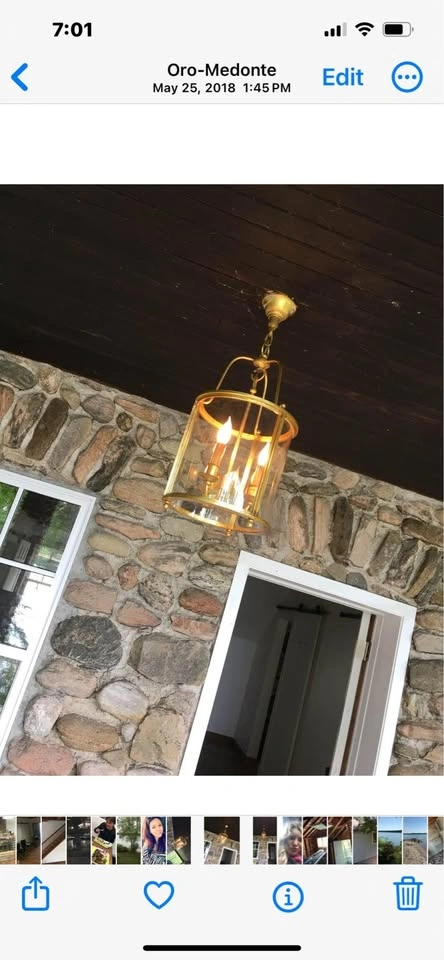Antique French Lantern Chandelier - photo 5