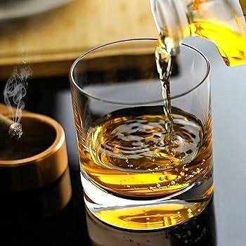 Heavy Base Rocks Glasses - Set of 6