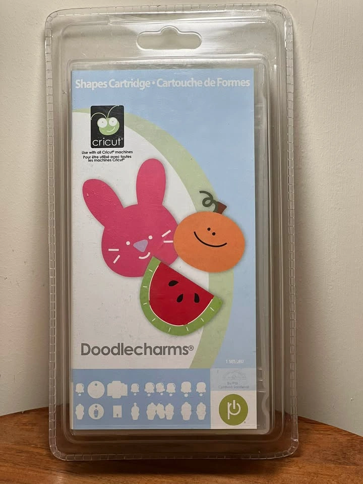 Cricut Doodlecharms Cartridge and Provo Craft Cuttlebug Dies - photo 3