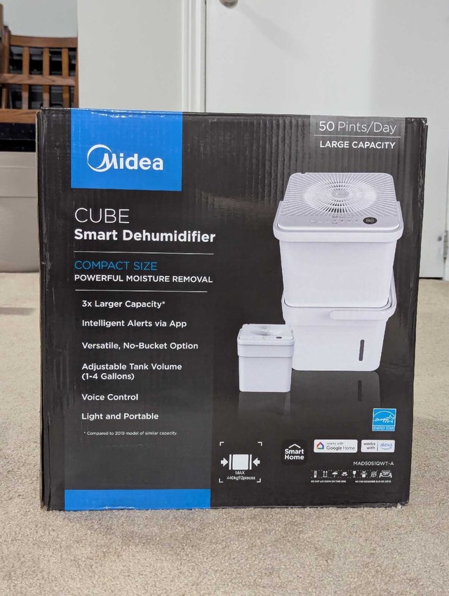 Midea Cube 50 Pint Dehumidifier