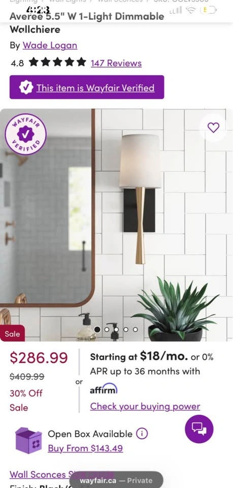 Wall light - Brand new - photo 3
