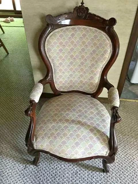 Victorian Era Arm Chair - Queen Anne