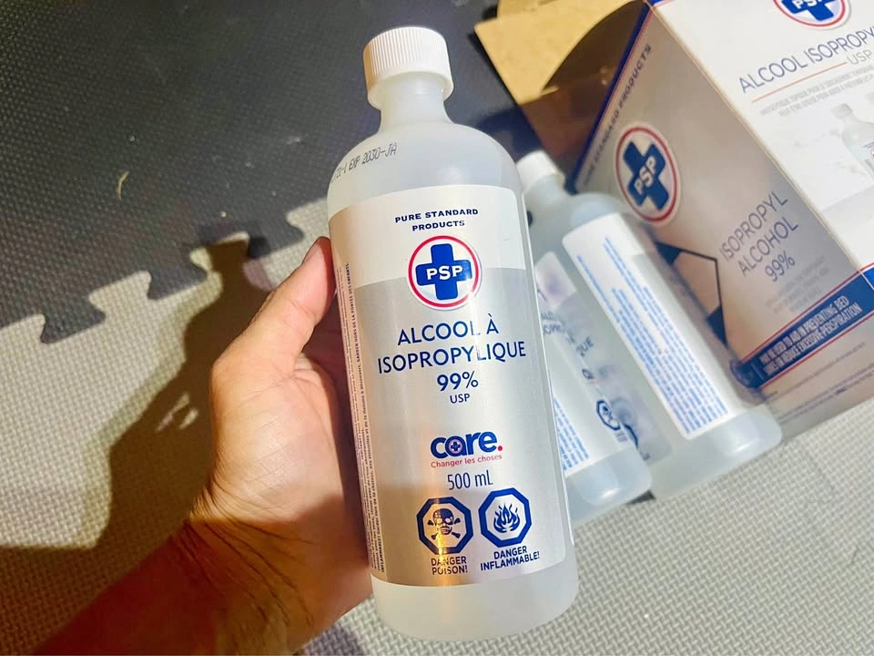 3 bottles of Isopropyl 99% Costco