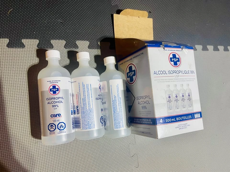 3 bottles of Isopropyl 99% Costco - photo 2