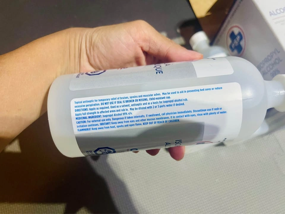 3 bottles of Isopropyl 99% Costco - photo 3