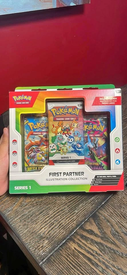 Pokémon First Partner Illustration Collection Series 1