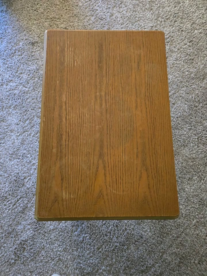 Wooden Bedroom Side Table - Brown - photo 4