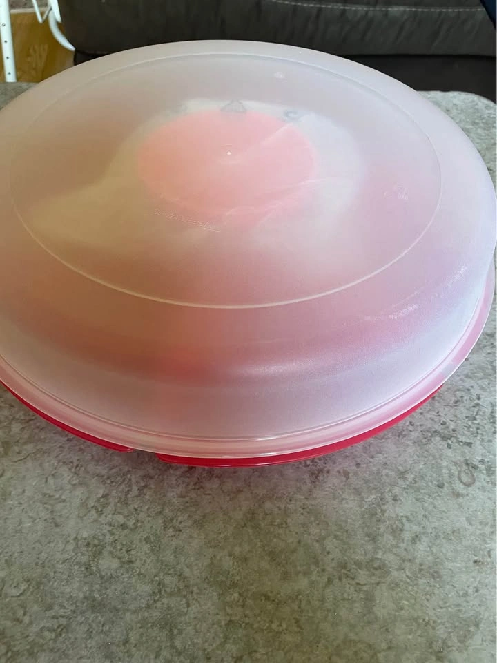 Brand New! Tupperware Serving Center With Dip Cup and Lids - photo 3