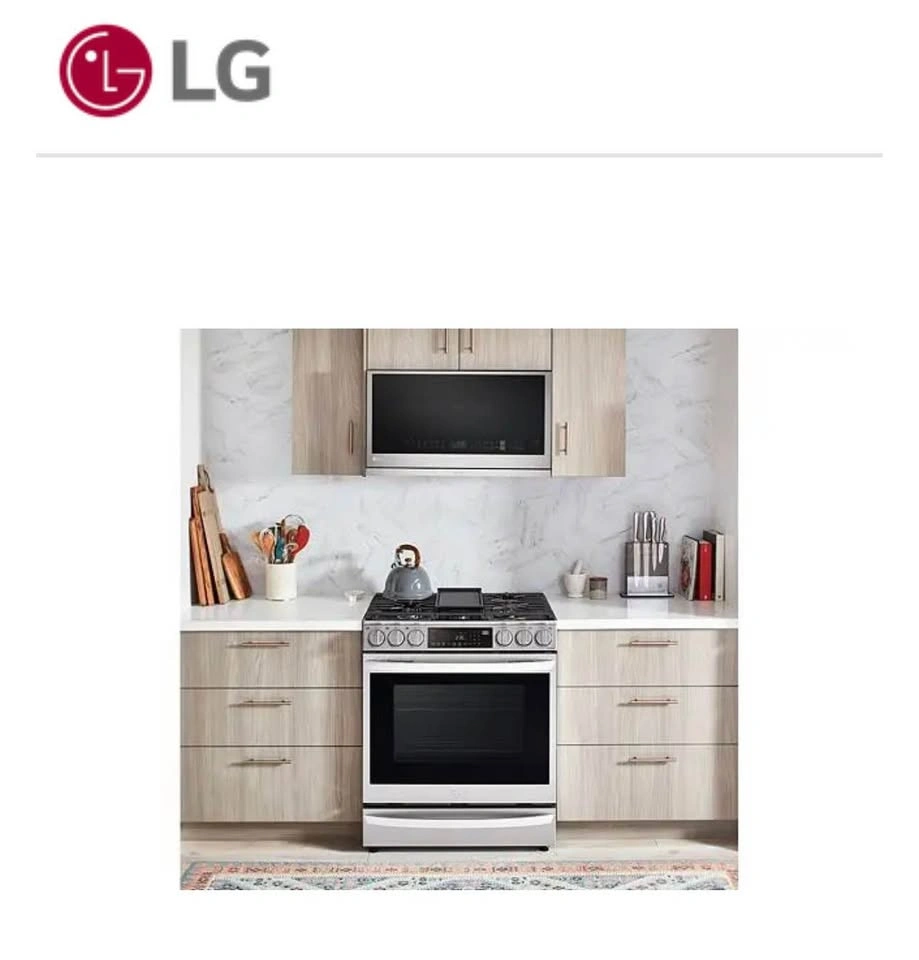 LG Smart Over-the-Range Microwave 2.1 Cu. Ft. (MVEL2137F) - photo 3