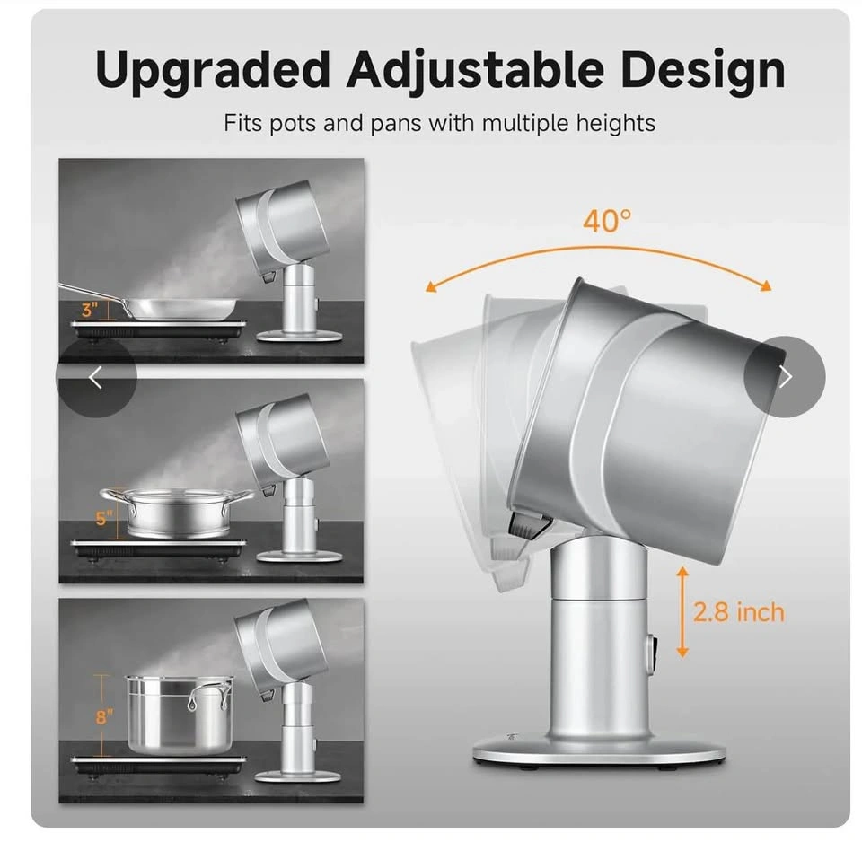 AMZCHEF Portable Desktop Range Hood (Model: ZM7001) - New - photo 3