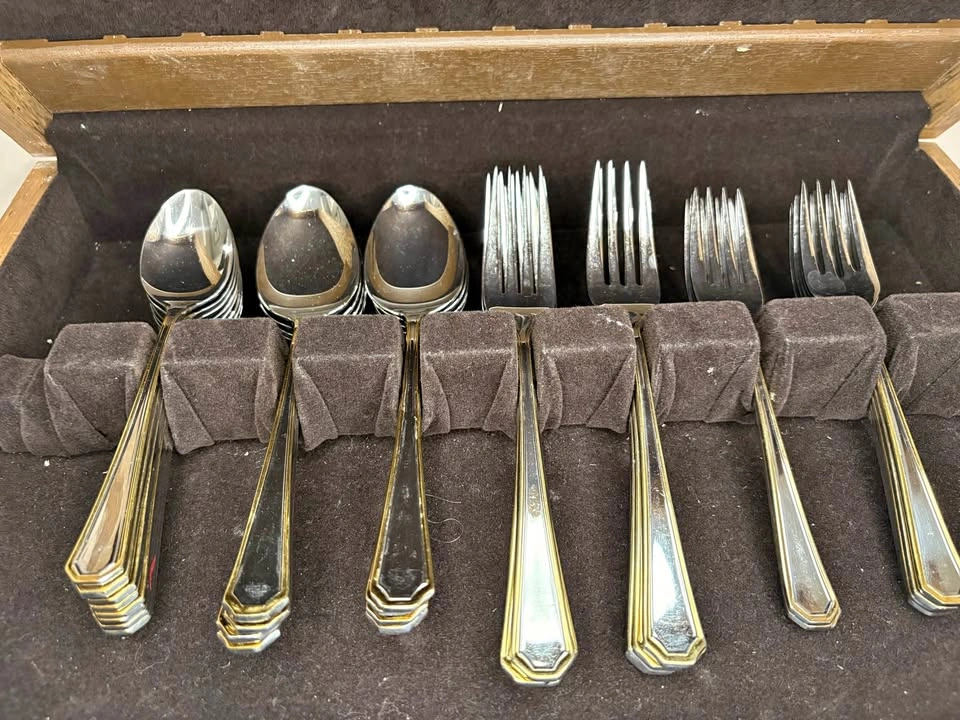 Supreme by Towle Gold Plated Flatware Set