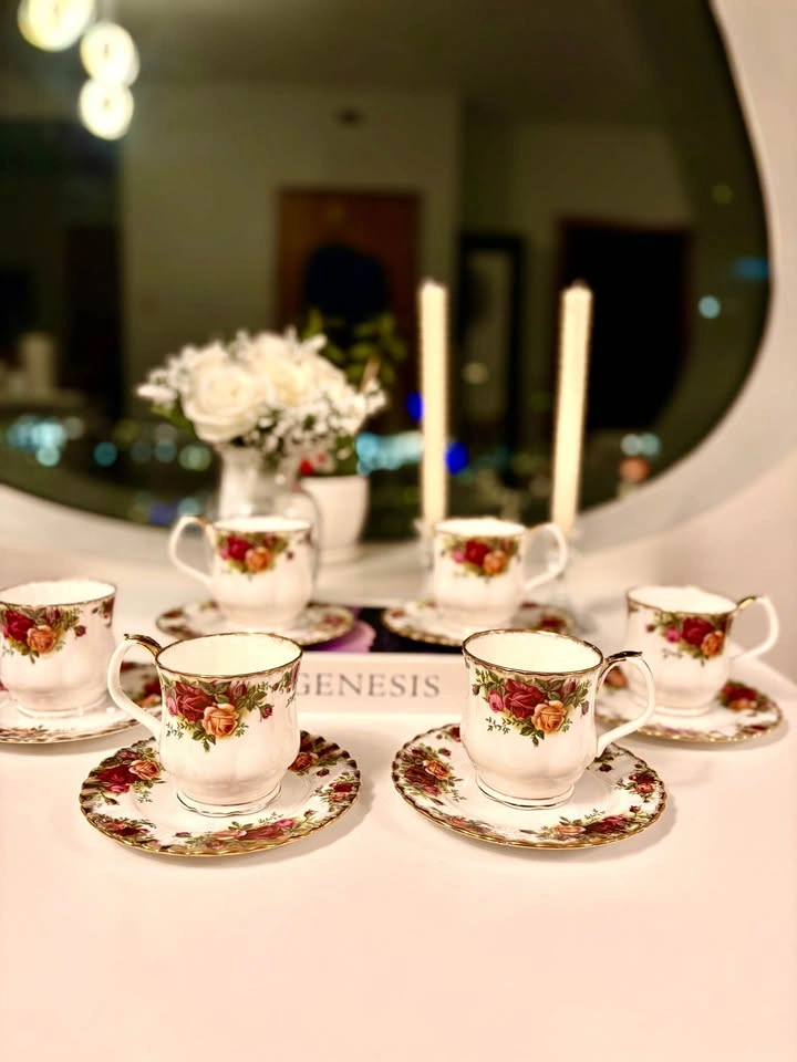 Royal Albert Old Country Roses Montrose Coffee Cups - England - photo 2