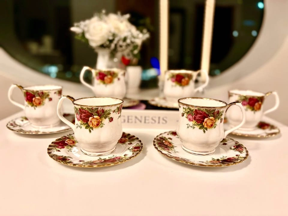 Royal Albert Old Country Roses Montrose Coffee Cups - England - photo 4