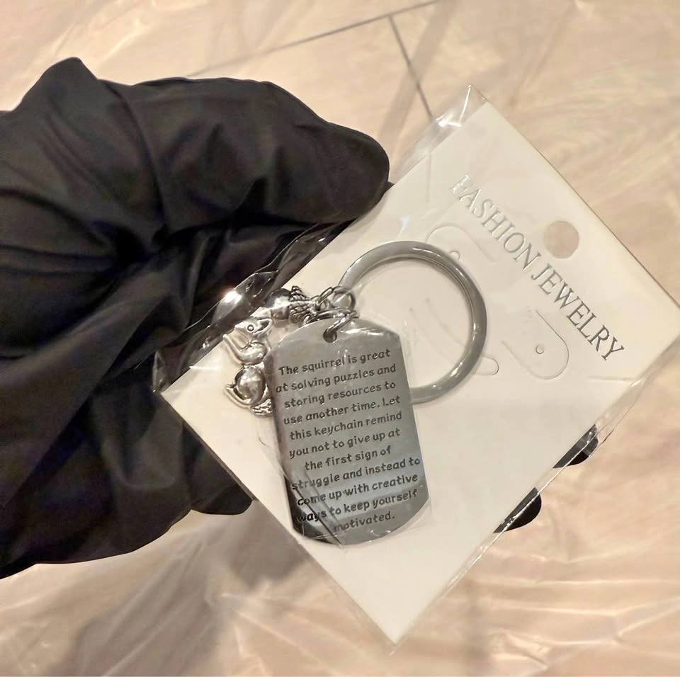 Motivational Keychain