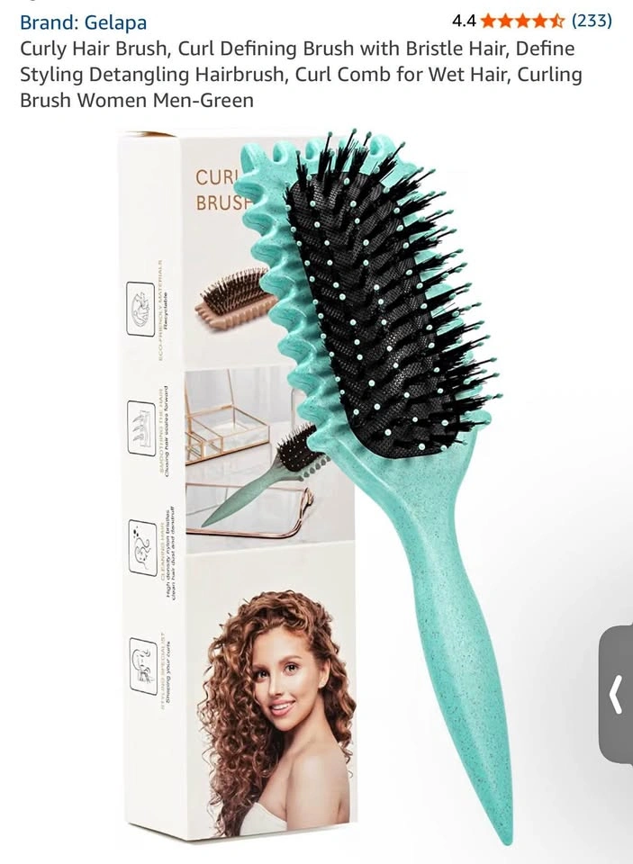 Curling Comb Styling Brush