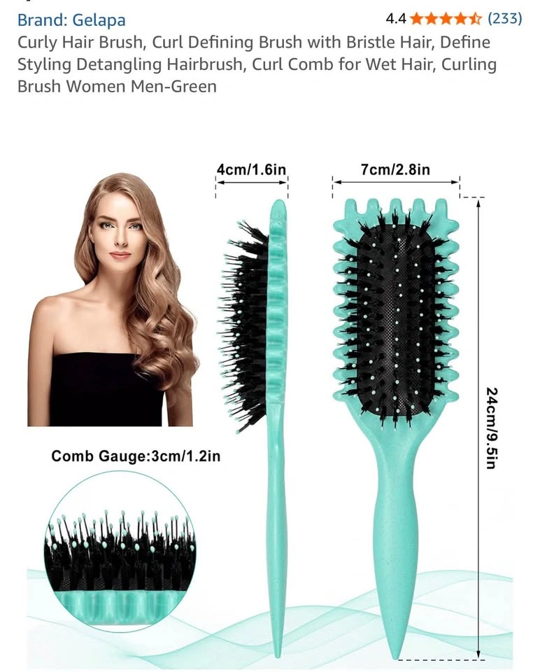 Curling Comb Styling Brush - photo 4