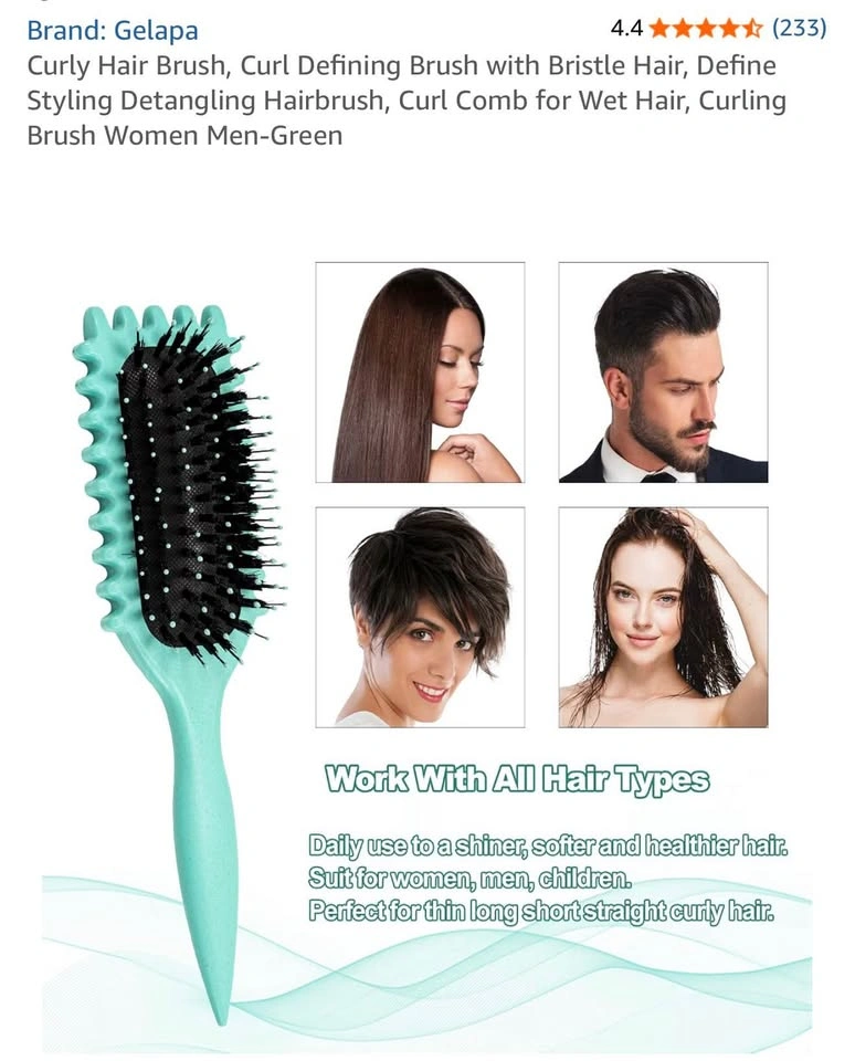 Curling Comb Styling Brush - photo 5