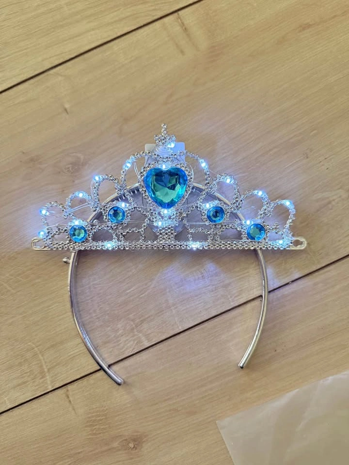 Elsa Frozen Tiara/Crown with Lights