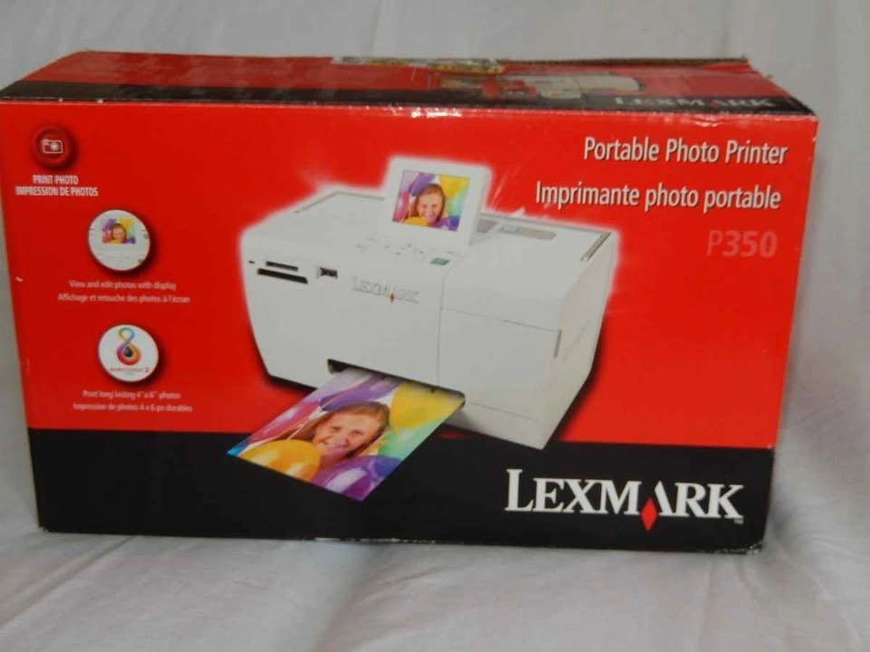 Lexmark P350 Portable Photo Printer - photo 2