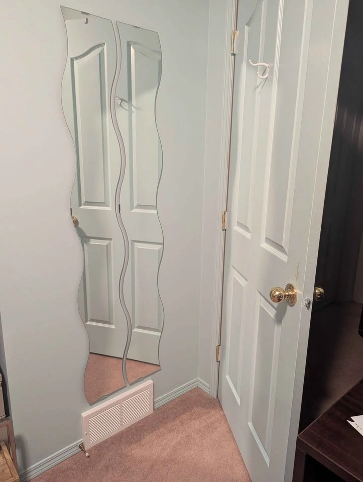 IKEA Krabb Wavy Mirrors (Discontinued) - Set of 2 - photo 2