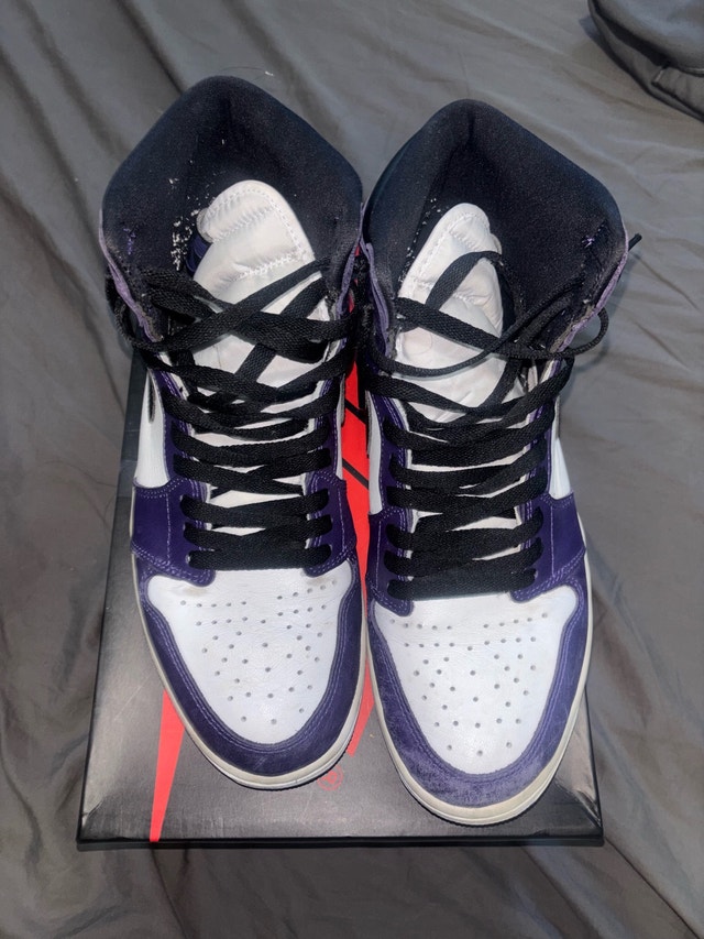 Jordan 1 Court Purple 2.0 Size 11 - photo 3