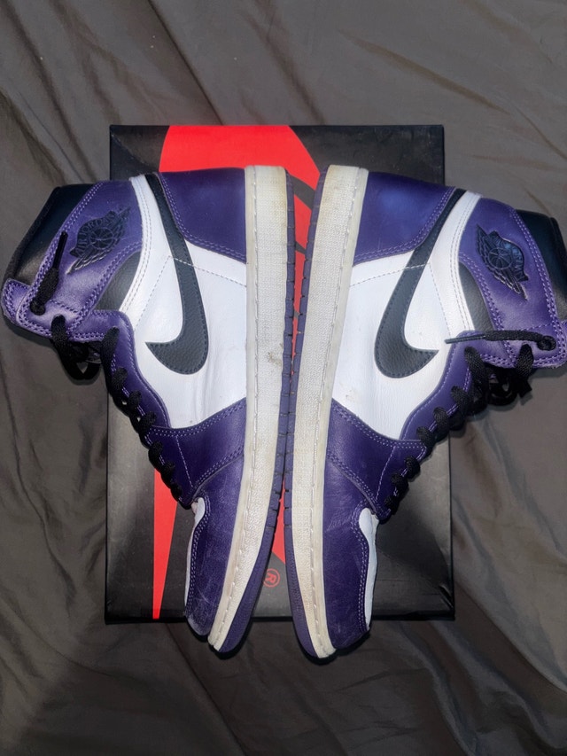 Jordan 1 Court Purple 2.0 Size 11 - photo 5