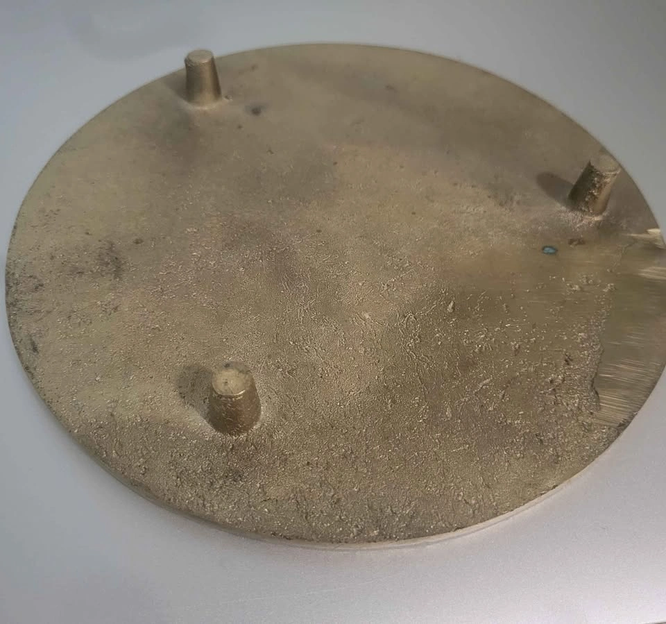 Vintage Brass Gardnerian Altar Pentacle - photo 3