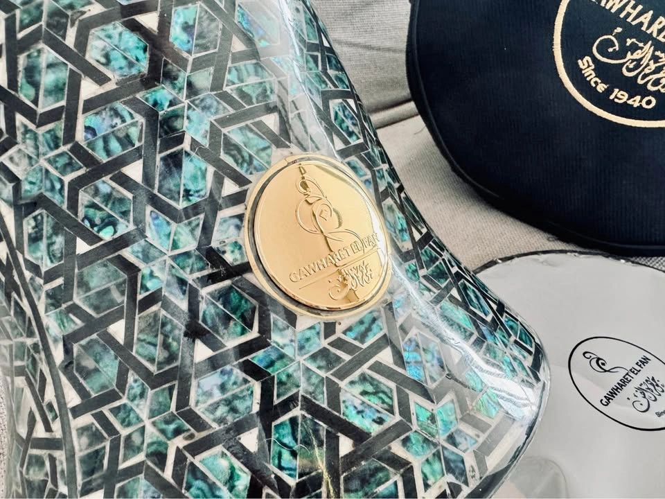 Gawharet El Fan Sambaty Dumbek/Darbuka 23cm | Blue Mother of Pea - photo 4