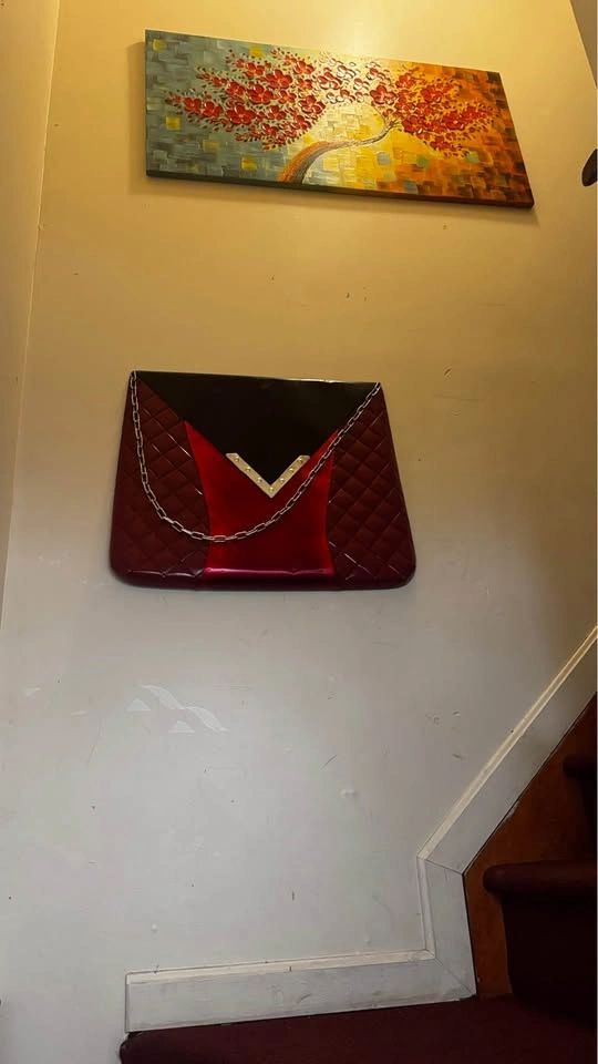 Quilted Handbag Wall Art - photo 4