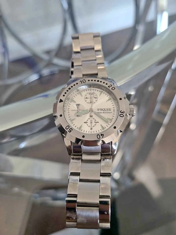 S'SQURE Men's Chronograph Watch