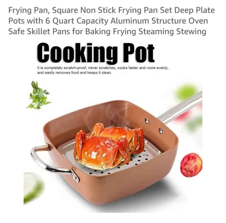 Copper Cook Square Pan - photo 3